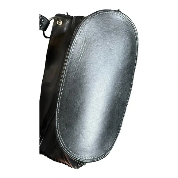 Frye Black Leather Shoulder Bag - Picture 6 of 8